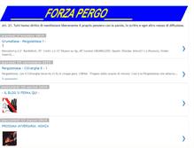 Tablet Screenshot of forzapergo.blogspot.com