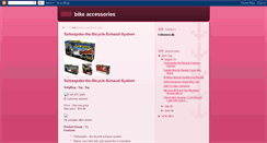 Desktop Screenshot of all-bike-accessories.blogspot.com
