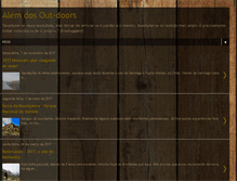 Tablet Screenshot of alemdos-out-doors.blogspot.com