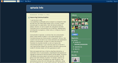 Desktop Screenshot of aphasiainfo.blogspot.com
