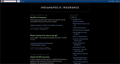 Desktop Screenshot of indianapolisinsurance.blogspot.com