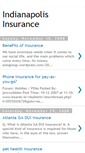 Mobile Screenshot of indianapolisinsurance.blogspot.com
