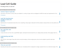 Tablet Screenshot of load-cell-guide.blogspot.com