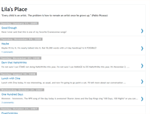 Tablet Screenshot of lilamalapert.blogspot.com