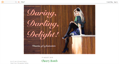 Desktop Screenshot of daringdarlingdelight.blogspot.com