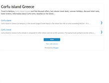 Tablet Screenshot of corfuislandgreece.blogspot.com