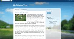 Desktop Screenshot of golfswingtipspro.blogspot.com