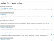 Tablet Screenshot of deborahmnolan.blogspot.com