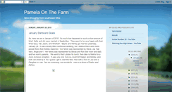 Desktop Screenshot of pamelaonthefarm.blogspot.com