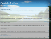 Tablet Screenshot of pamelaonthefarm.blogspot.com