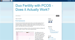 Desktop Screenshot of duo-fertility.blogspot.com