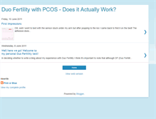 Tablet Screenshot of duo-fertility.blogspot.com