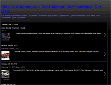 Tablet Screenshot of classicautomotives.blogspot.com