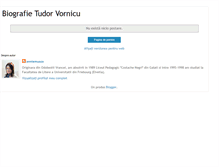 Tablet Screenshot of biografietudorvornicu.blogspot.com