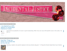 Tablet Screenshot of incidentaljustice.blogspot.com