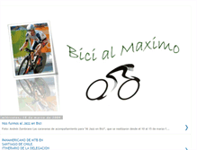 Tablet Screenshot of bicialmaximo.blogspot.com