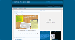 Desktop Screenshot of detik-akhir.blogspot.com