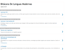 Tablet Screenshot of delenguasmodernas.blogspot.com