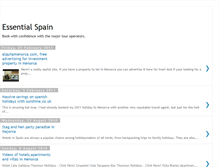 Tablet Screenshot of essentialspain.blogspot.com