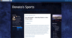 Desktop Screenshot of donatosports.blogspot.com