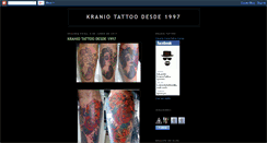 Desktop Screenshot of kraniotattoo.blogspot.com