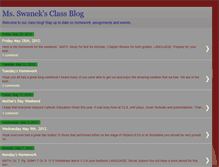 Tablet Screenshot of msswaneksclassblog.blogspot.com