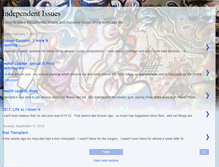 Tablet Screenshot of independentissues.blogspot.com