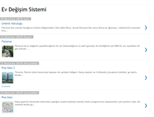 Tablet Screenshot of evdegisim.blogspot.com