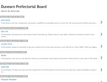 Tablet Screenshot of dunearnprefects.blogspot.com