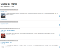 Tablet Screenshot of ciudaddetigres.blogspot.com