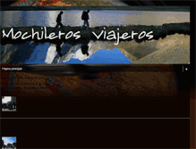 Tablet Screenshot of mochilerosviajeros.blogspot.com