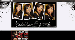 Desktop Screenshot of makeupbyzee.blogspot.com