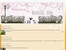 Tablet Screenshot of hexleins-blog.blogspot.com