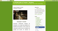 Desktop Screenshot of myturismo.blogspot.com