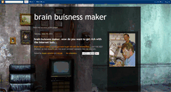 Desktop Screenshot of brainbuisness.blogspot.com