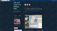 Desktop Screenshot of amilitarywife.blogspot.com