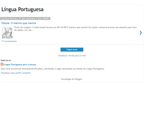 Tablet Screenshot of linguaportuguesaparacriancas.blogspot.com