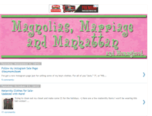 Tablet Screenshot of magnoliasmarriageandmanhattan.blogspot.com