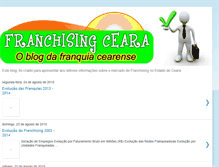 Tablet Screenshot of franchisingceara.blogspot.com