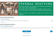 Tablet Screenshot of herbalmatters.blogspot.com