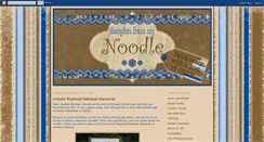 Desktop Screenshot of frommynoodle.blogspot.com