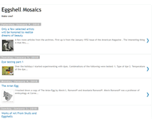 Tablet Screenshot of eggshellmosaics.blogspot.com