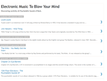 Tablet Screenshot of electronicmusictoblowyourmind.blogspot.com