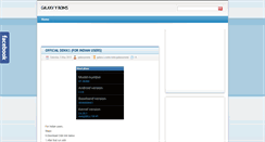 Desktop Screenshot of galaxyyrom.blogspot.com
