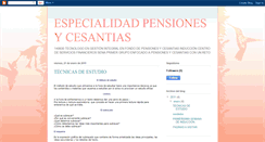 Desktop Screenshot of eespecialidadpensionesycesantias.blogspot.com