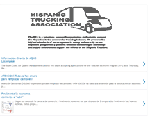 Tablet Screenshot of hispanictruckingassociation.blogspot.com