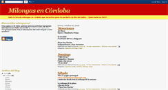 Desktop Screenshot of milongasencordoba.blogspot.com