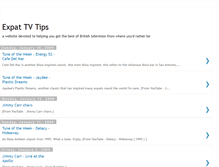 Tablet Screenshot of expat-tv-tips.blogspot.com