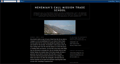 Desktop Screenshot of nehemiahscallmissiontradeschool.blogspot.com