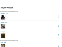 Tablet Screenshot of mejikphoto.blogspot.com